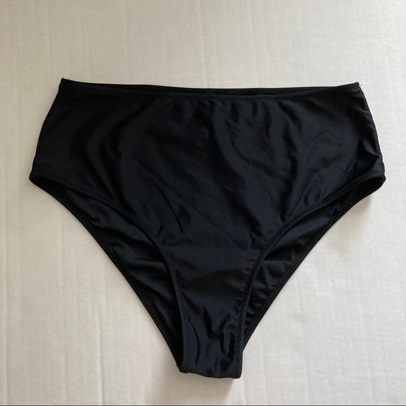 Cupshe Black high waist bikini bottom Plus Sz 2XL - Picture 3 of 16